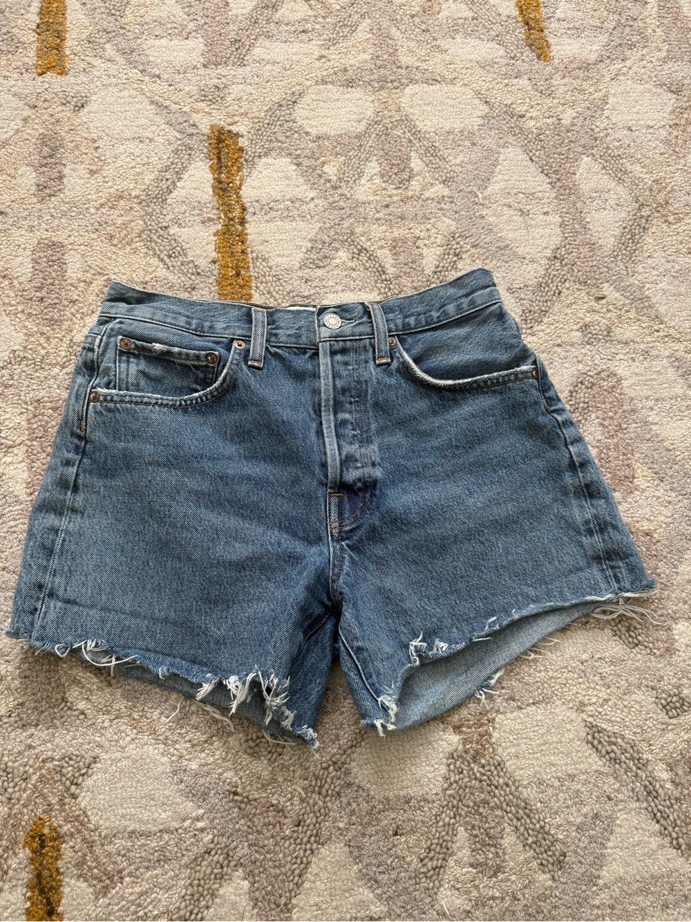 Agolde Parker Long Shorts